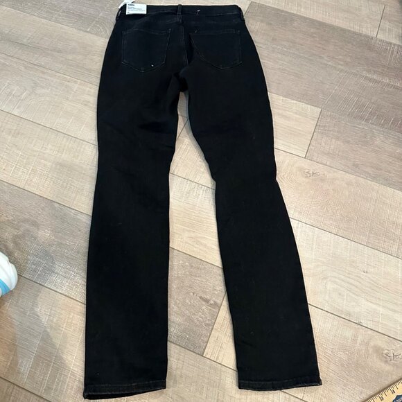 OLD NAVY POWER SLIM STRAIGHT HIGH RISE PANTS NEW SIZE 6 JEANS - Picture 10 of 10